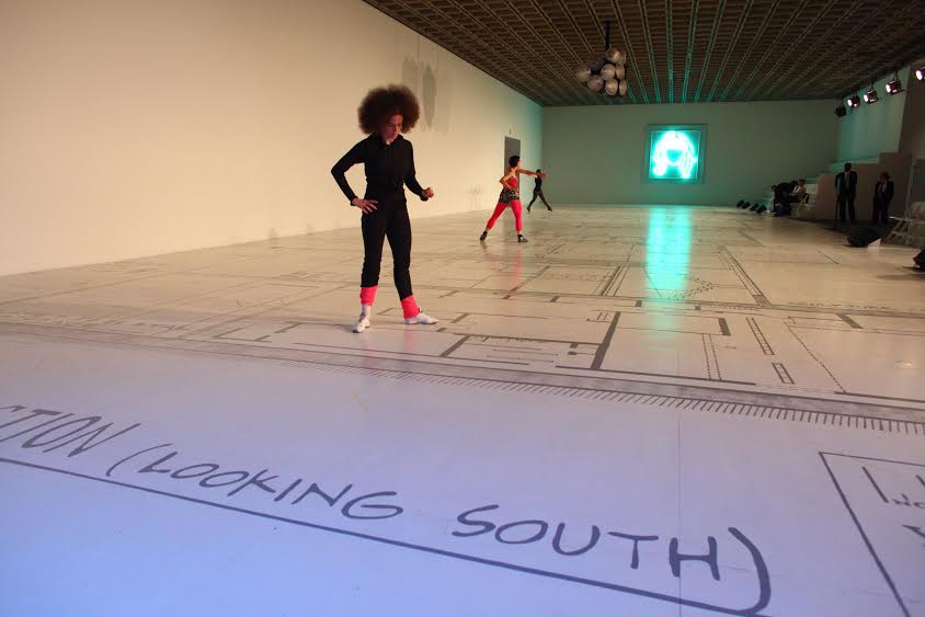 Sarah Michelson's performance at the Whitney Museum in 2014. Sarah also performed at the "New Circuits" conference at the Walker this past month.