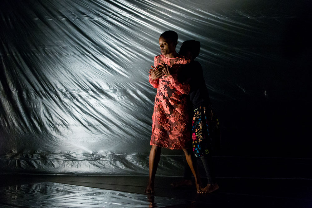 Poor People's TV Room by Okwui Okpokwasili and Peter Born. Photo by Mena Burnette.