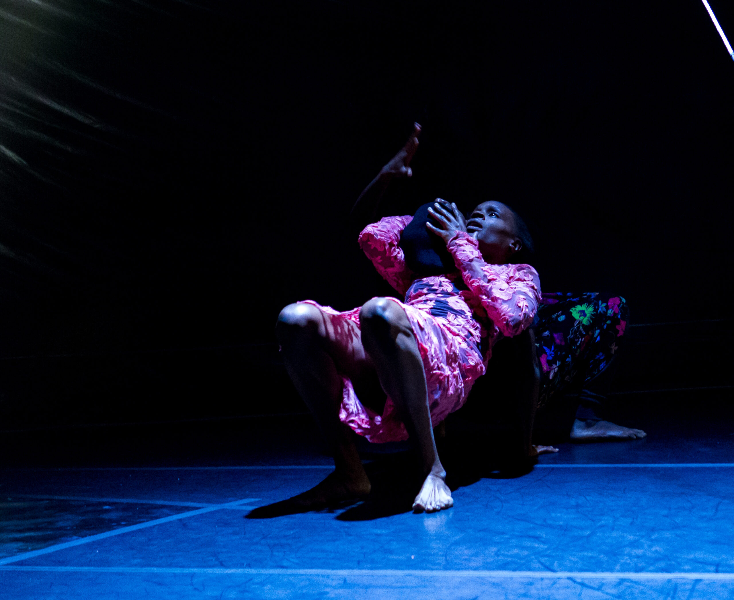 Poor People's TV Room by Okwui Okpokwasili and Peter Born. Photo by Mena Burnette.