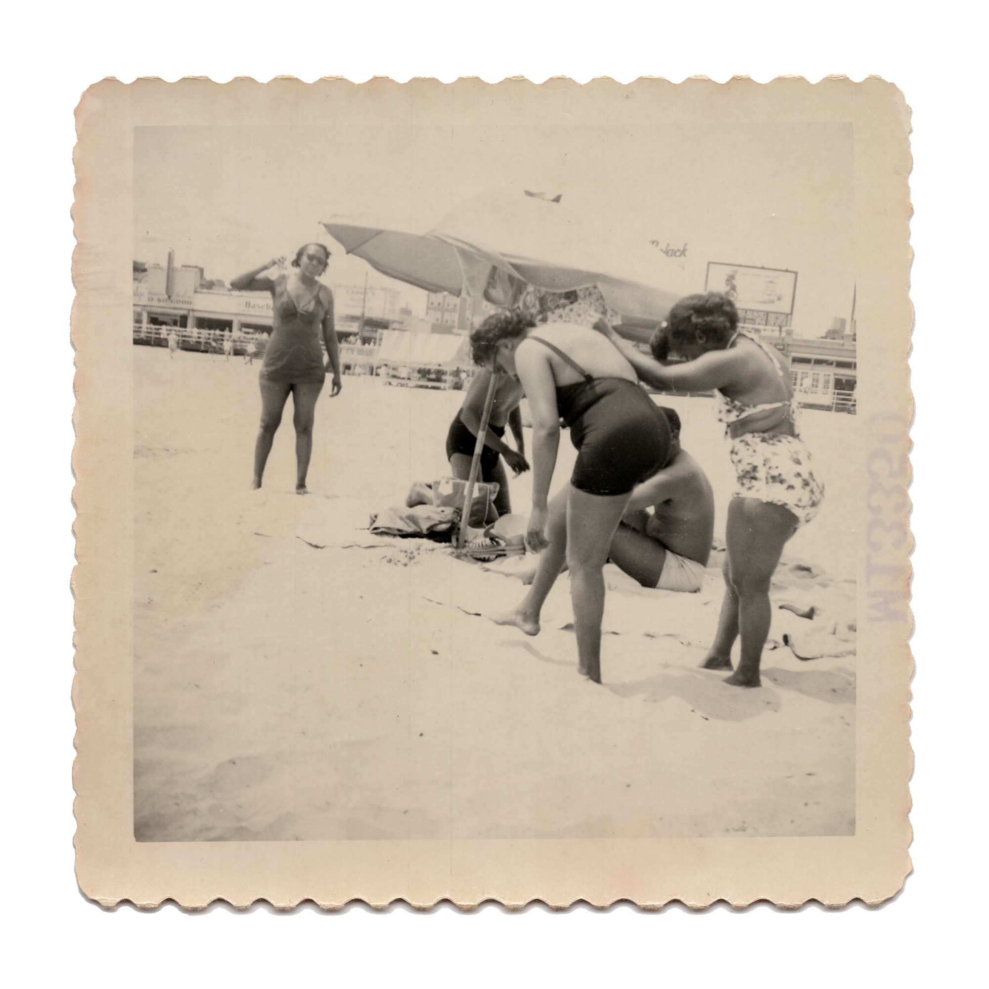 A photograph, part of Black Orbits by Kameelah Janan Rasheed.