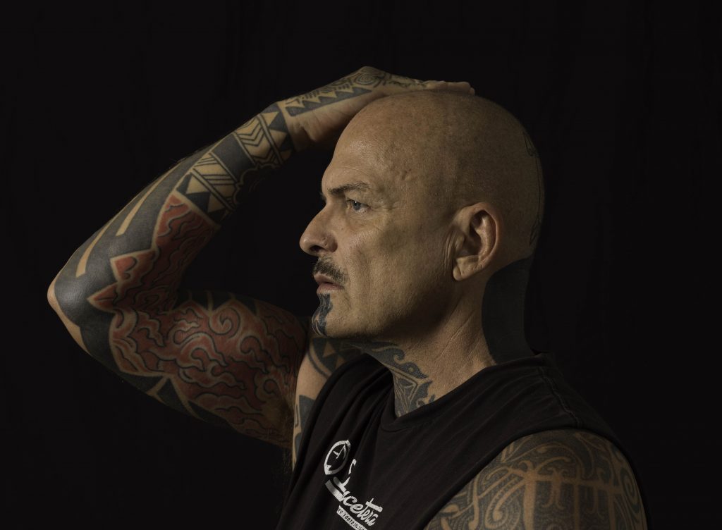 Ron Athey photographed by Ken Gonzales-Day for his pandemic portrait series 2021