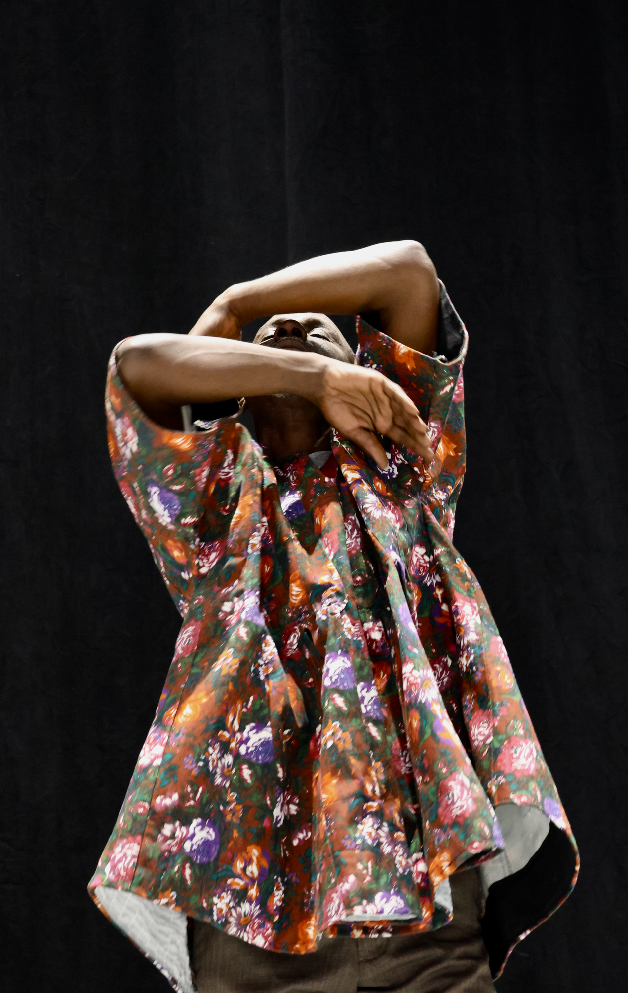 Research picture in dance pose.