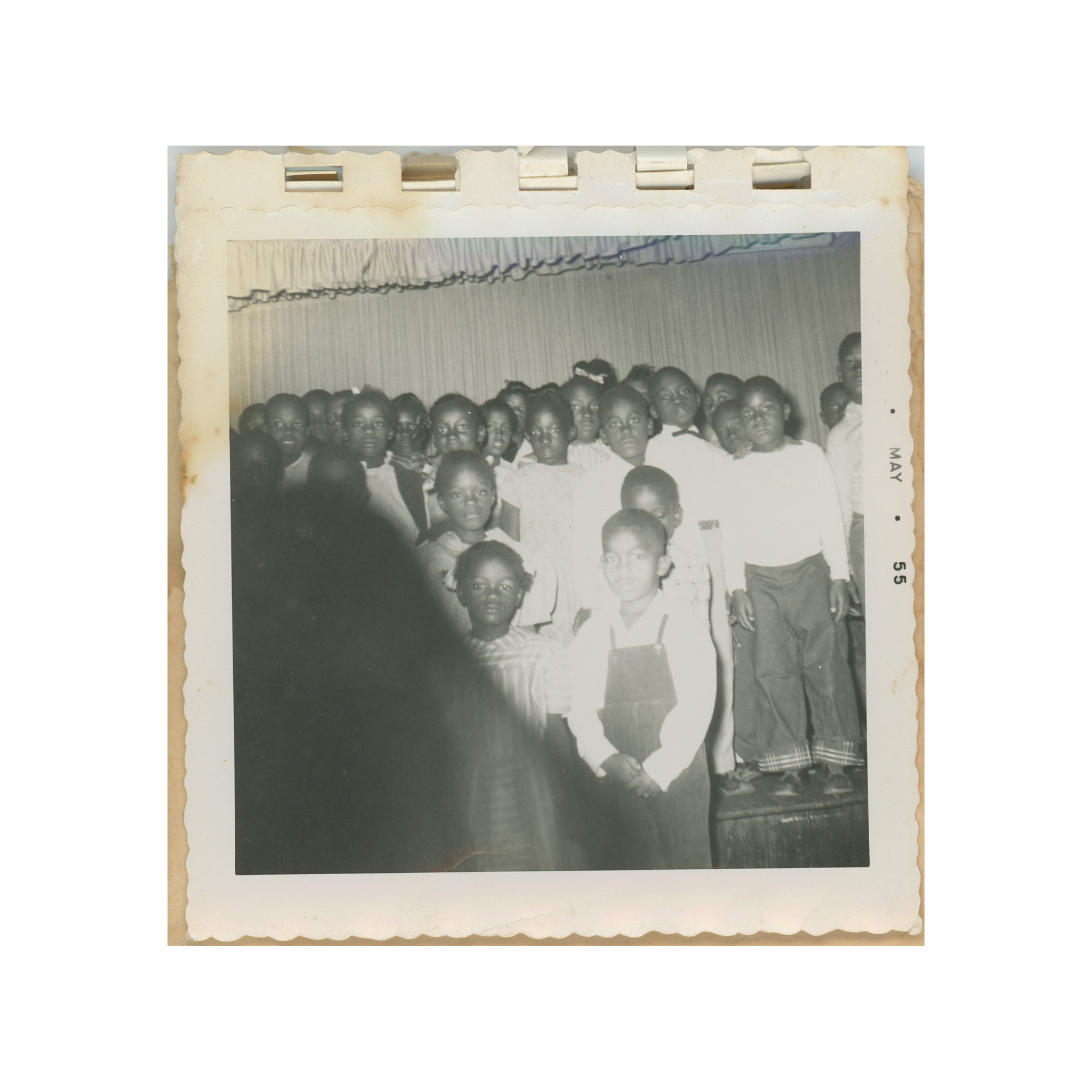 A photograph, part of Black Orbits by Kameelah Janan Rasheed.