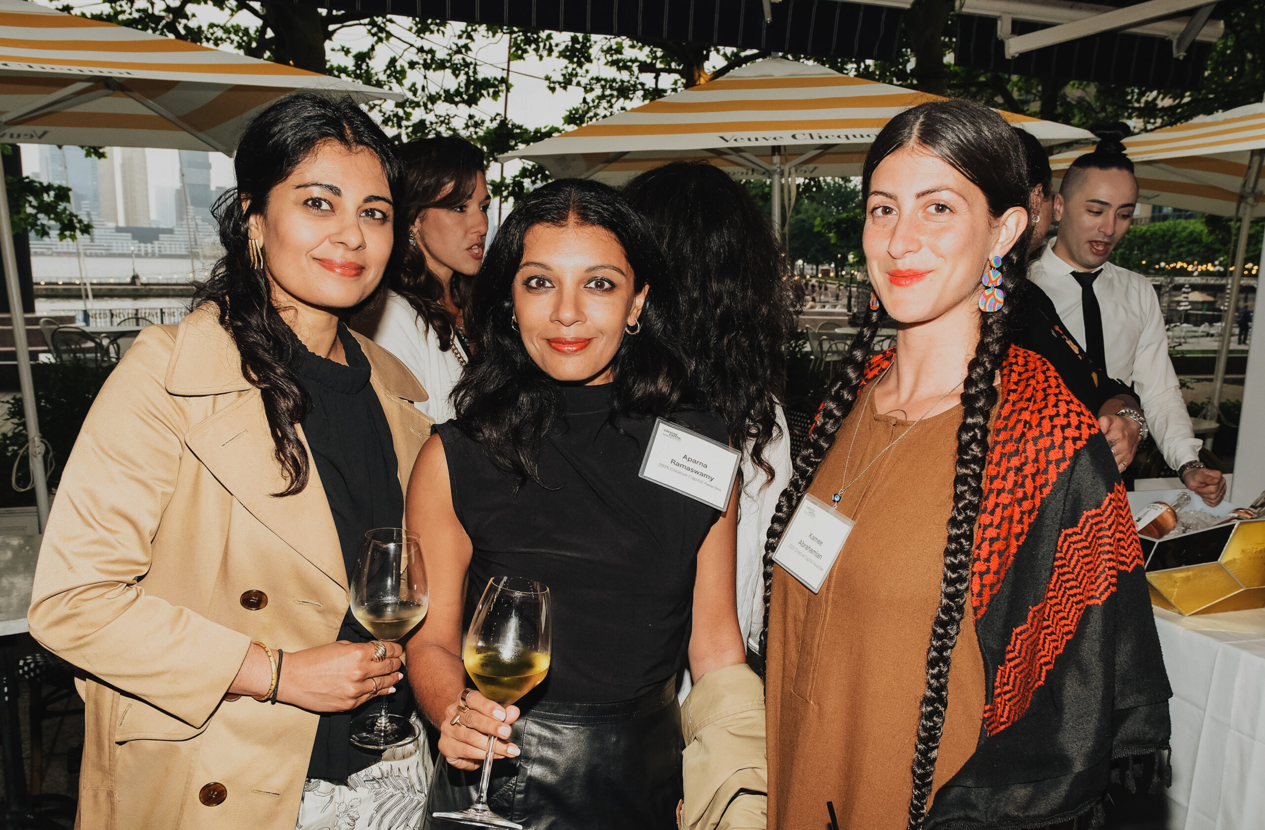 Ashwini Ramaswamy, Aparna Ramaswamy, Kamee Abrahamian