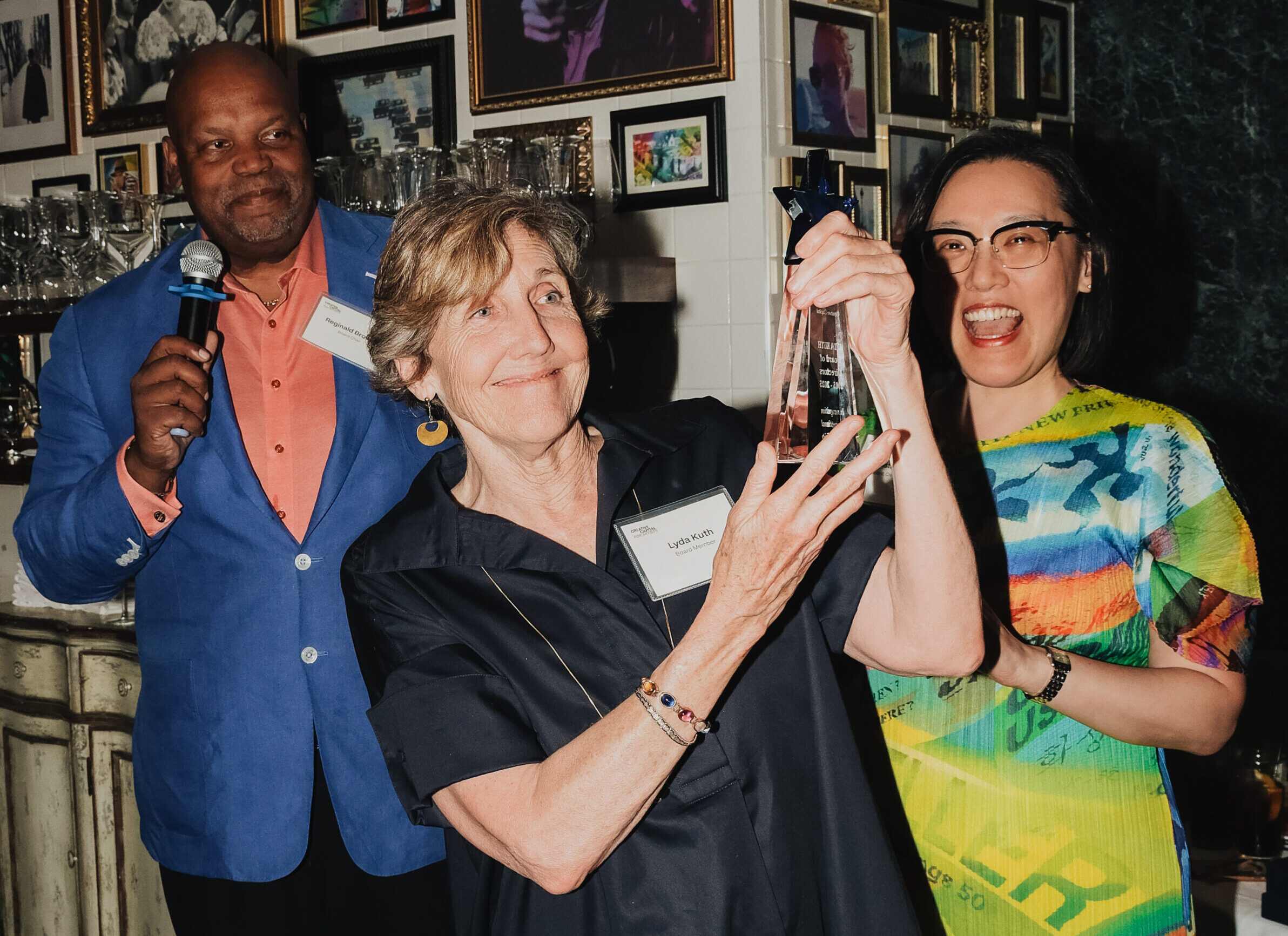 Reginald Browne, Lyda Kuth, Christine Kuan