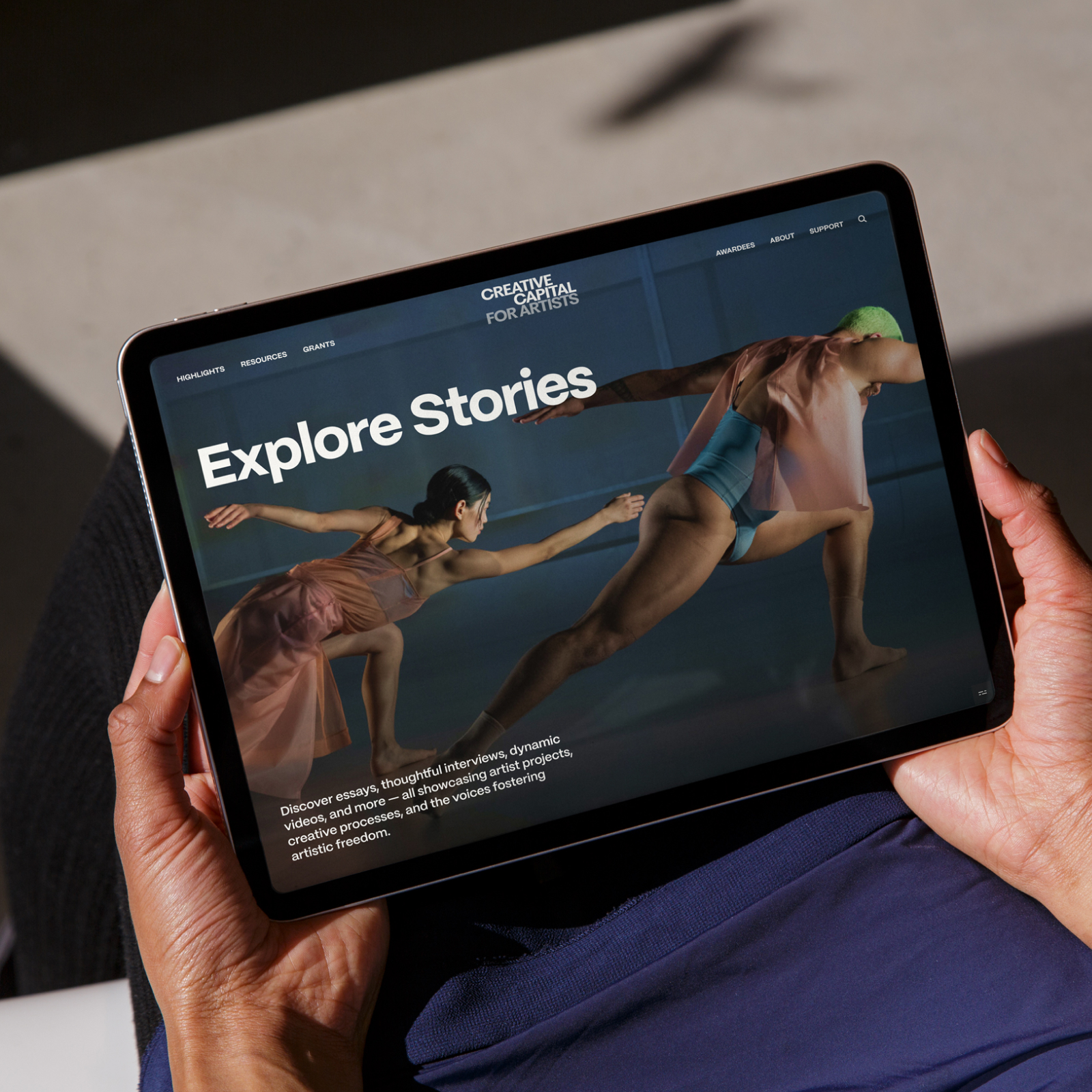 New Brand, Website, and Initiatives for Artists