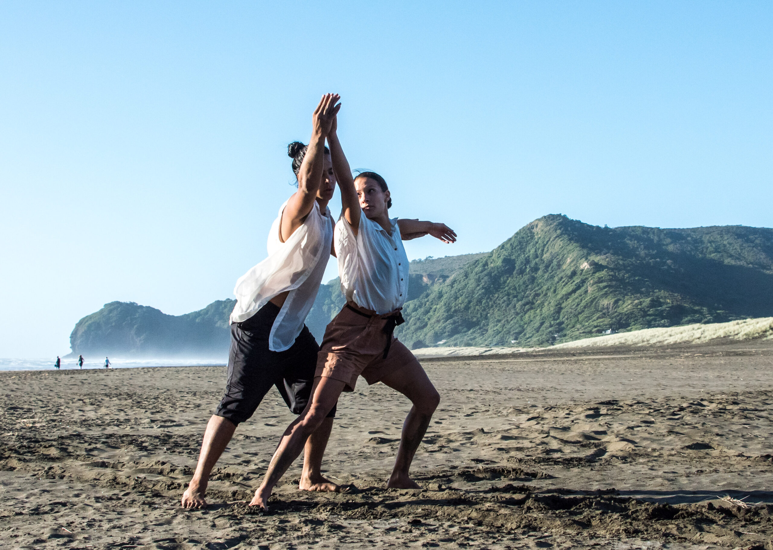 Dakota Camacho performs in Pontan for the Matao New Performance Project, 2016. Photo: Jack Gray.