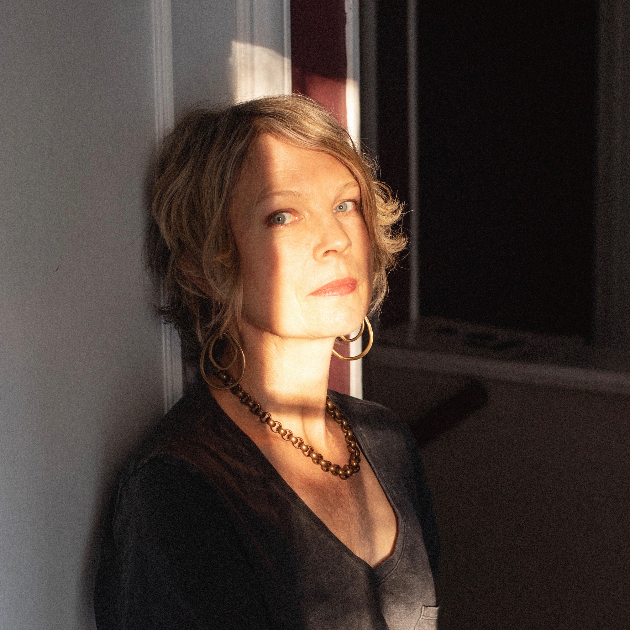 Dayna Hanson at home, 2019.