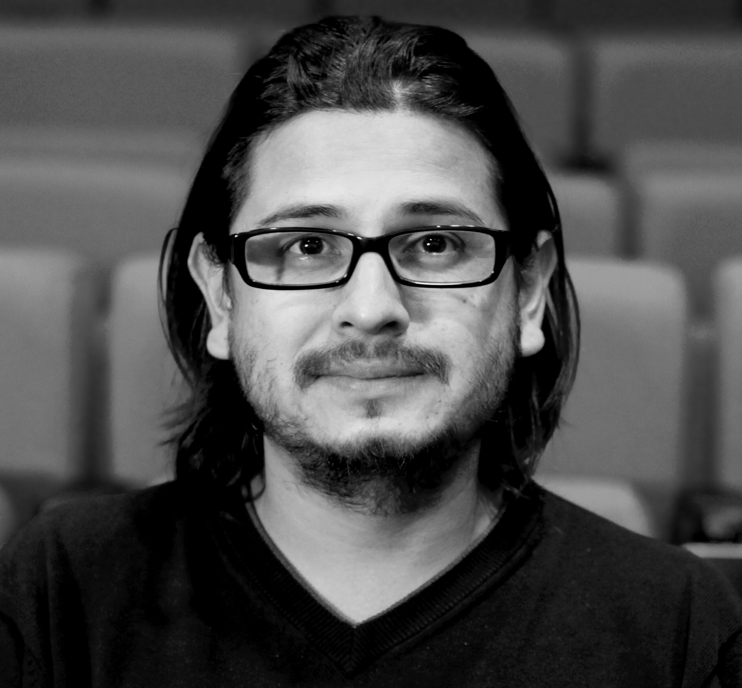 Portrait of filmmaker Raúl Paz-Pastrana