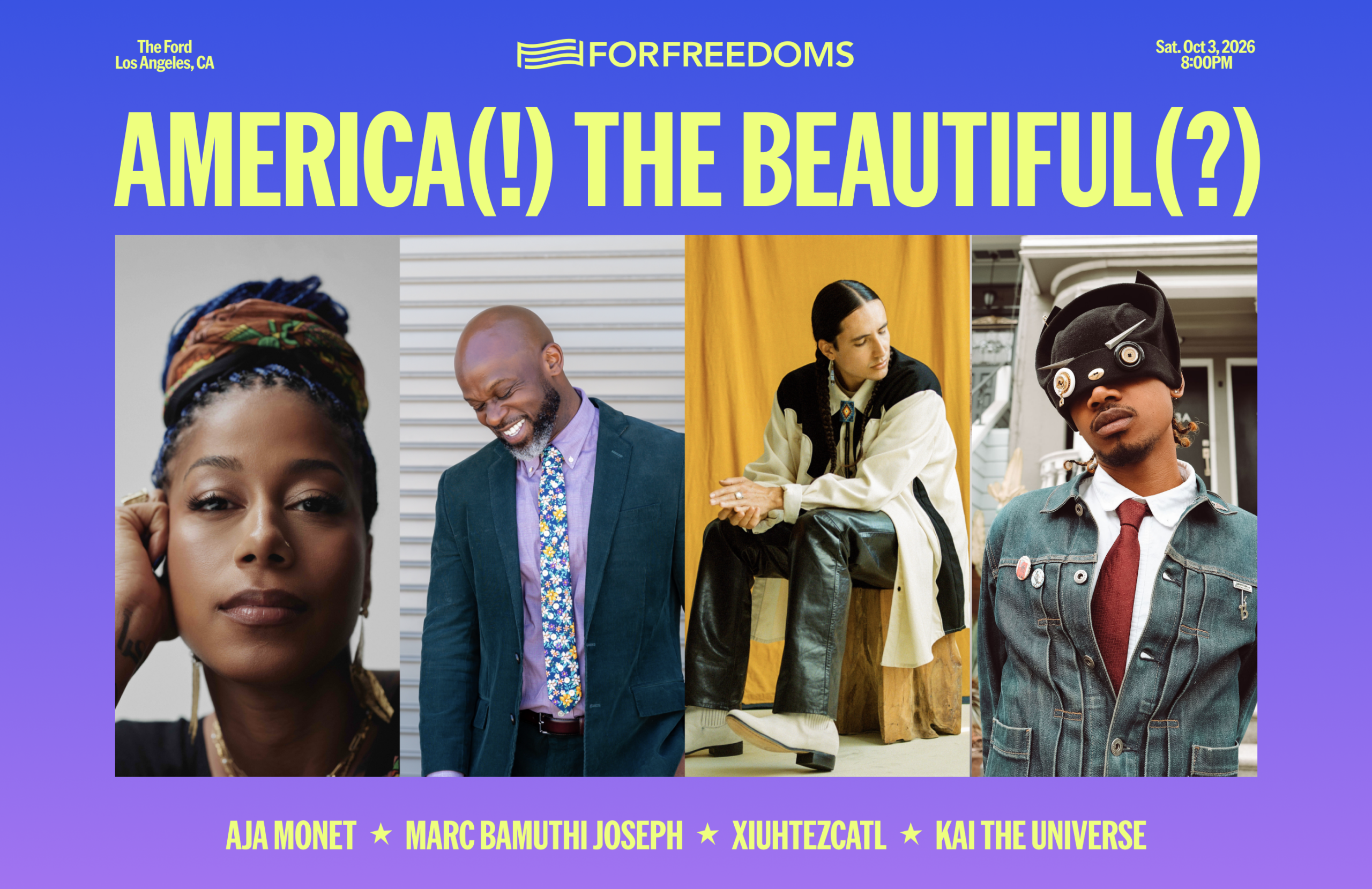 AMERICA(!) THE BEAUTIFUL(?)