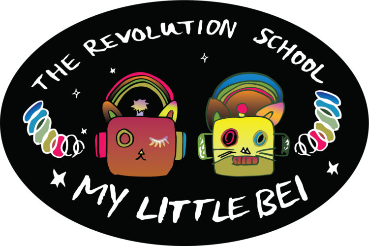 TheRevolutionSchool-badge-large_credit Rino Kodama and Kristen Mitchell