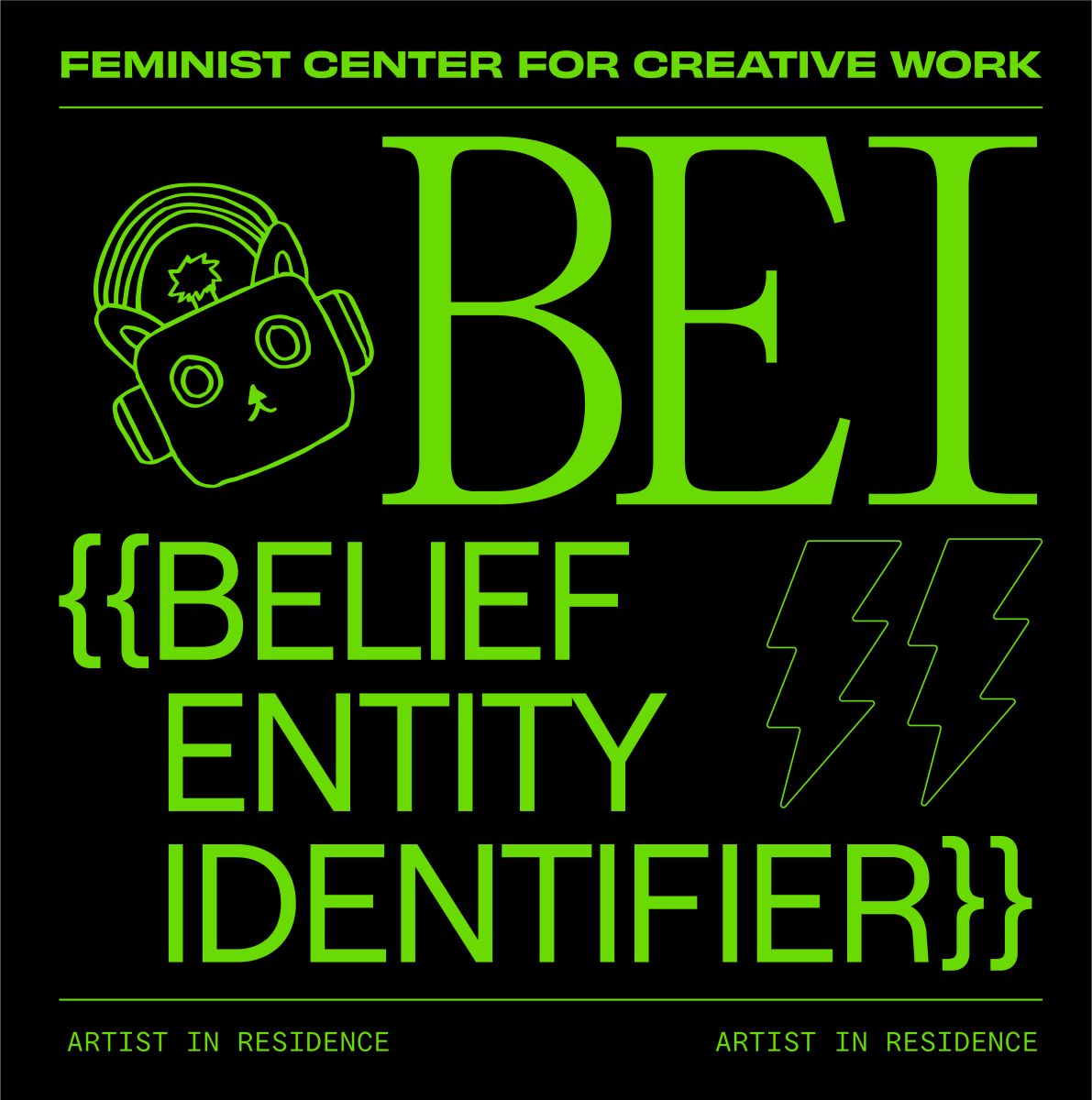 BEI (Belief Entity Identifier) logo.