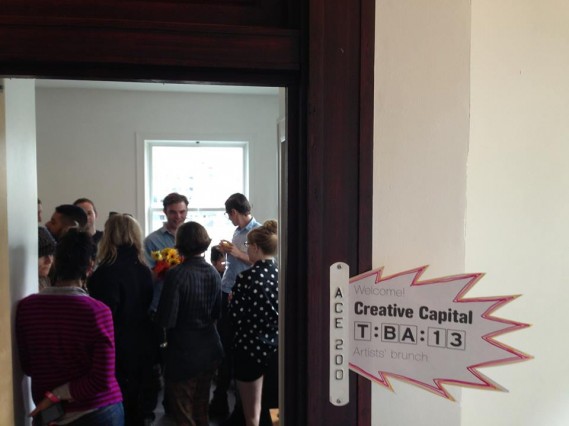 The Ace Hotel in Portland hosted the T:BA:13 Creative Capital Artist's Brunch