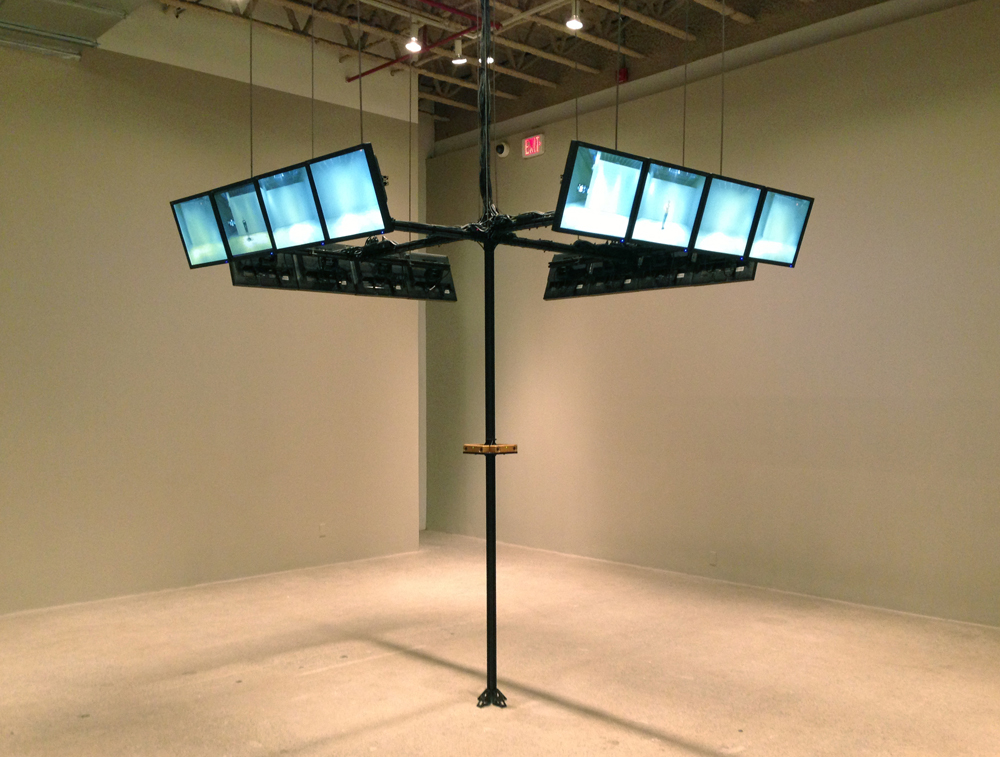 James Coupe, installation view of "Swarm"