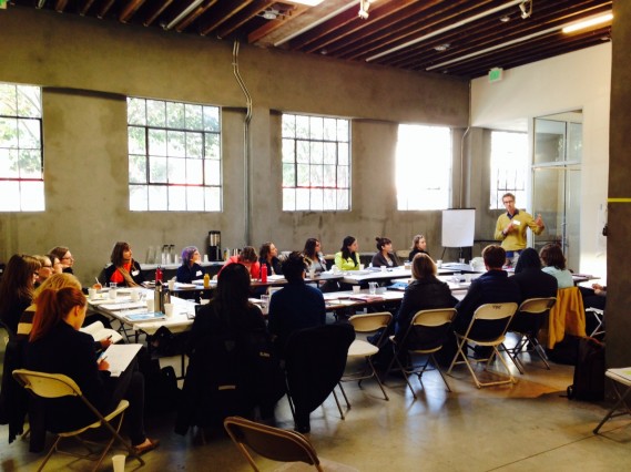 Creative Capital workshop participants learn about Strategic Planning and Fundraising