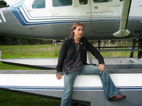 Traveling in Europe in 2006, the engine failed in small amphibious airplane and we had to make emergency landing on a grassy field.