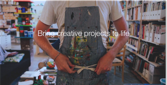 Kickstarter: "Bring Creative Projects to Life"