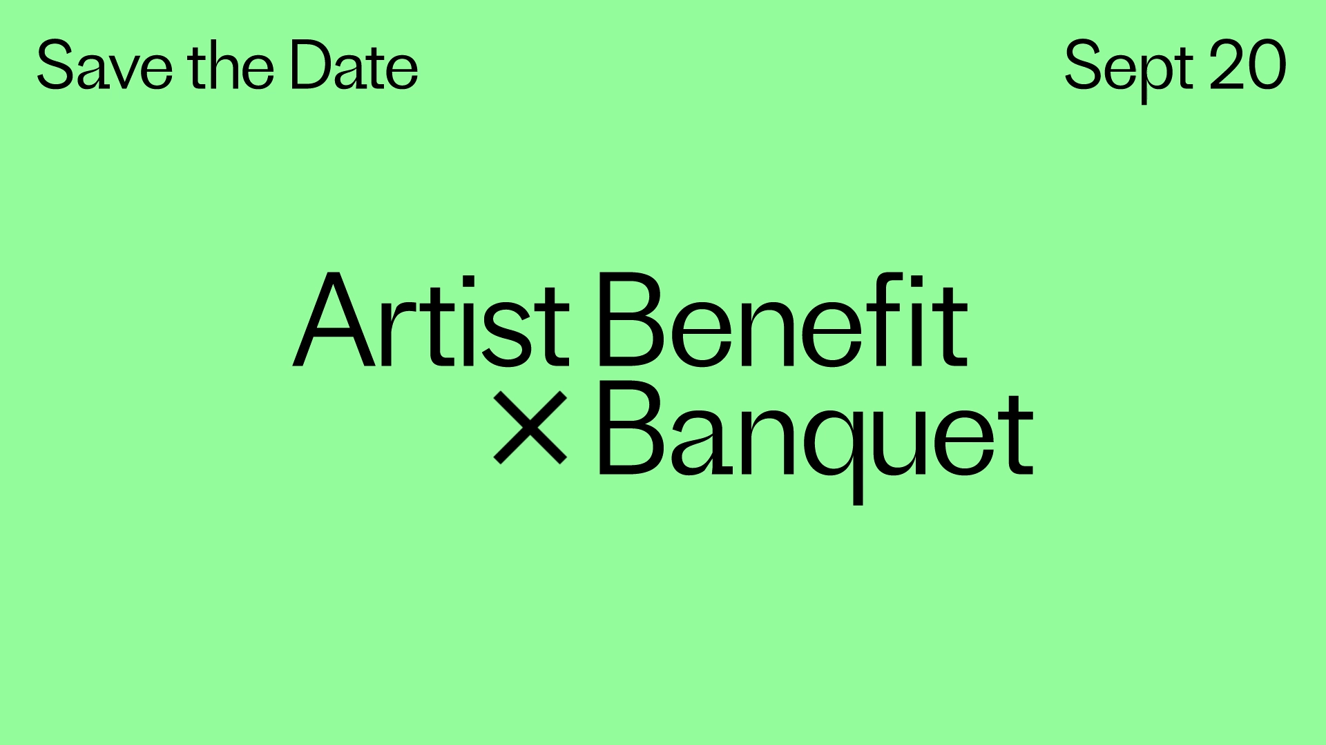 Artist Benefit + Banquet | Creative Capital