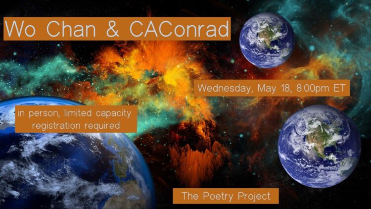 Invitation to CAConrad's project premiere.