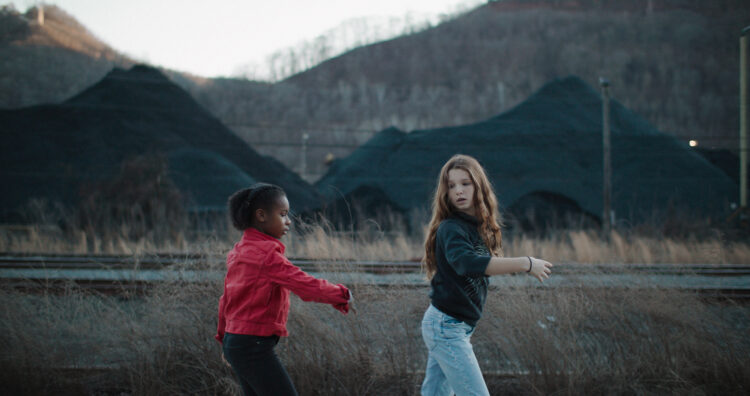 Gabby and Lanie are two young girls who live in the coalfields of Appalachia. Film still from Elaine McMillion Sheldon’s King Coal.